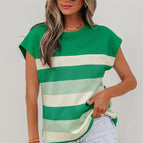 Green Stripe / L - 12/14