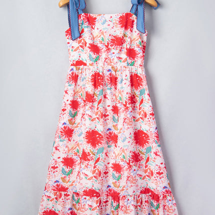 Dahlia Straps High Waist Dress