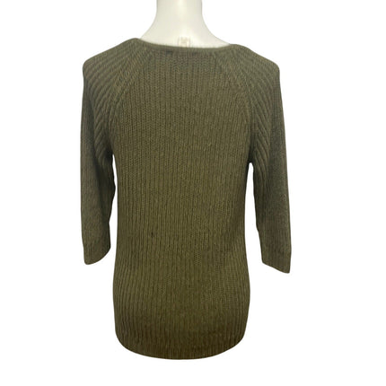 Coldwater Creek Womens Large Acrylic Blend Scoop Neck Pullover Sweater Tunic
