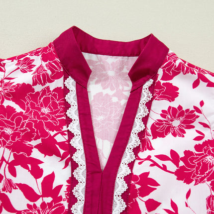 Dahlia Detail Flutter Sleeve Blouse