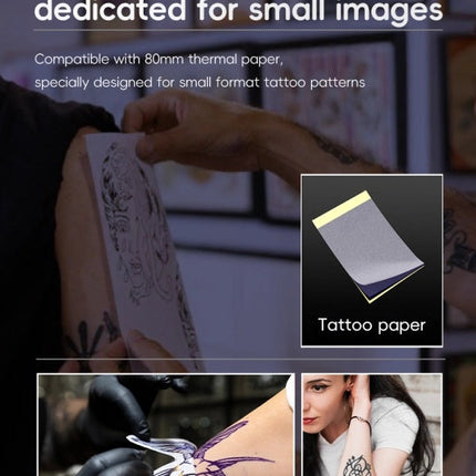 AIMO MR3 Bluetooth Tattoo Stencil Pocket Printer (can use roll paper)