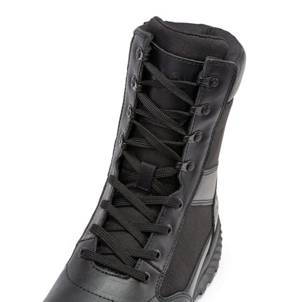 Botas Pro Black Men's 8 inch Side Zipper Military Tactical Boots BP703