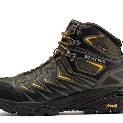Botas Pro Metallic Green 6 Inch Waterproof Hiking Boots with VIBRAM® Traction Lug Outsole  BP22111