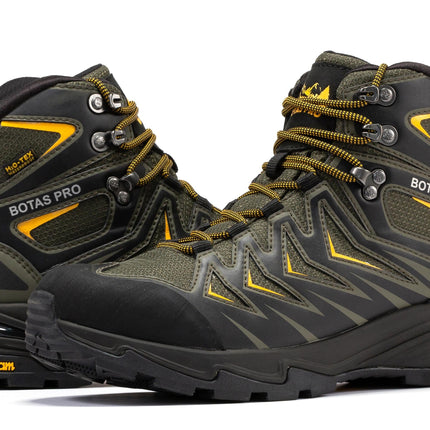 Botas Pro Metallic Green 6 Inch Waterproof Hiking Boots with VIBRAM® Traction Lug Outsole  BP22111