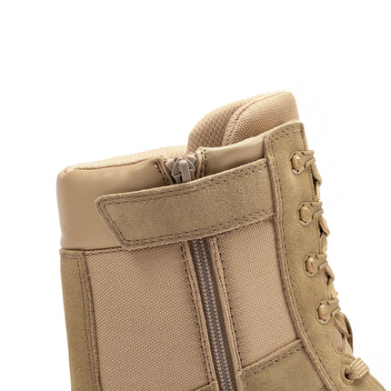 Botas Pro Sand Men's 8 inch Side Zipper Military Tactical Boots BP701