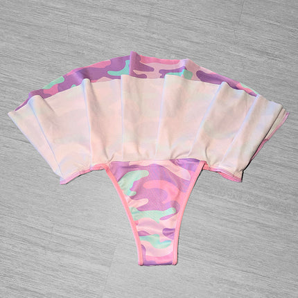 Cotton Candy Camo Mini Skirt