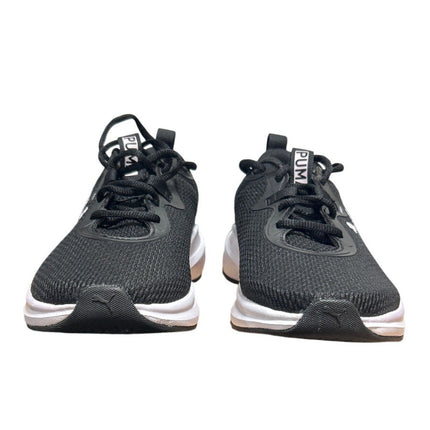 Puma Womens Size 8.5 Black White Lace Up Skyrocket Sneaker Athletic Tennis Shoes