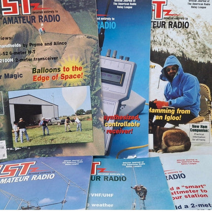 Vintage 1999 QST National Assn Amateur Radio Magazine FULL Year 12 Issues