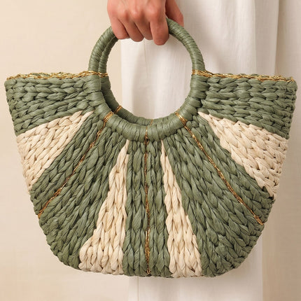 Rachel Handwoven Straw tote Bag