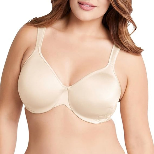 New Bali Womens 34DD Tan Live It Up Lift Underwire Seamless Shapewear Bra