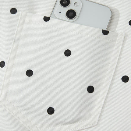 Elise Embroidered Scallop Hem Shorts