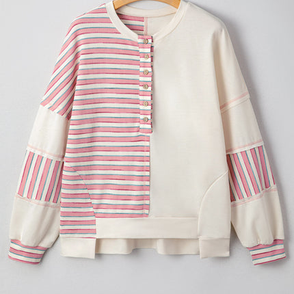 Aadhya Patchwork Oversized Pullover Top