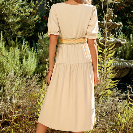 Annie Short Sleeve Midi Dress