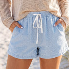 Sky Blue Stripe / L - 12/14
