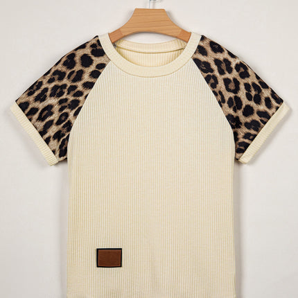 Keily Contrast Sleeve Loose Tee