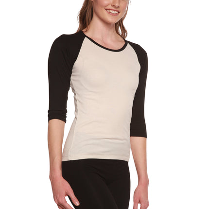 Clearance Women's Bamboo Viscose/Sorona 3/4 Sleeve T-Shirt