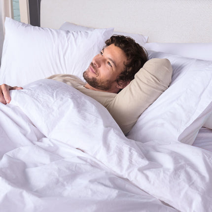 Crisp Percale Cotton Bed Sheets