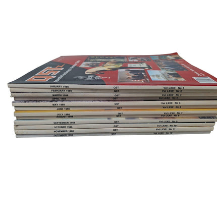 Vintage 1988 QST National Assn Amateur Radio Magazine FULL Year 12 Issues