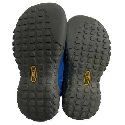 Keen Little Boys Size 13 Blue Quilted Non Slip Slide On Machine Washable Shoes