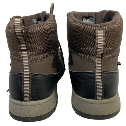 Weatherproof Mens Size 13 Brown Boots Lace Up Round Toe Hiking Outdoor Shoes