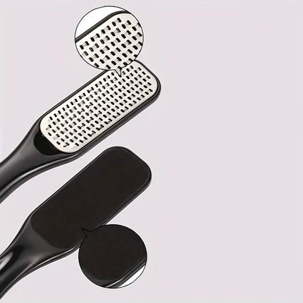 4-Piece Stainless Steel Foot File Set – Callus & Dead Skin Remover