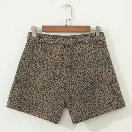 Faith Print Loose Shorts