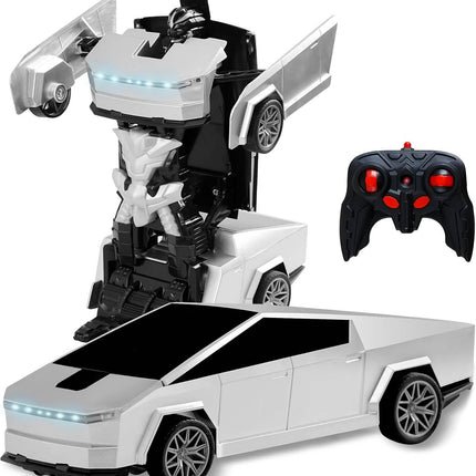2.4GHz Remote Control Off-Road Car – Robot Transforming, LED Lights