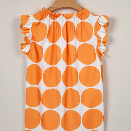 Nayeli Frilled Shift Tank Top