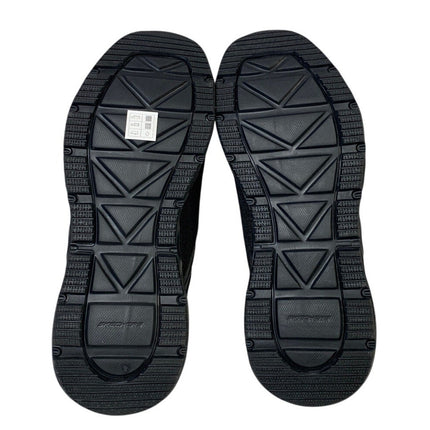New In Box Skechers Mens Size 9.5 Black Mesh Hands Free Swift Fit Athletic Shoes