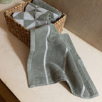 Deia Sage & Ecru / Washcloths (Set of 2)