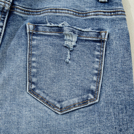 Elia Cuffed Straight Loose Jeans