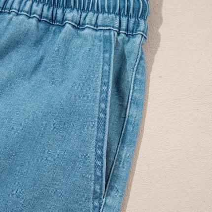 Elle Elastic Waistband Shorts