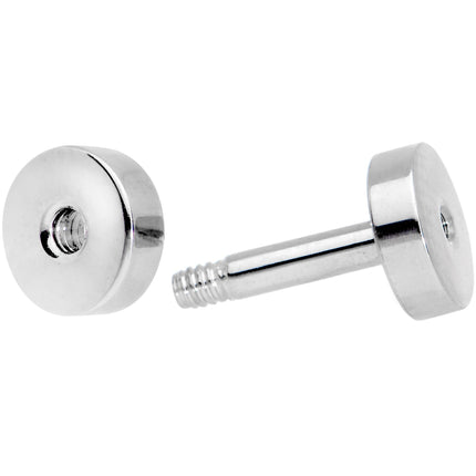 14G Steel Screw Fit Tunnel Plug Set