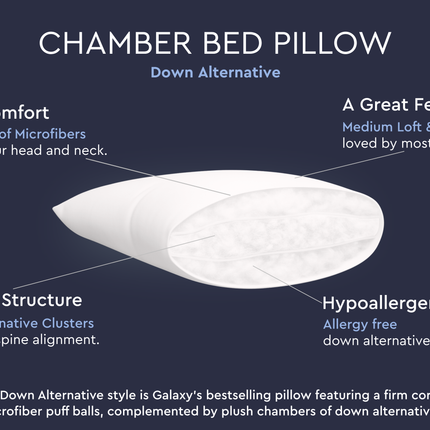 Down Alternative Chamber Pillow