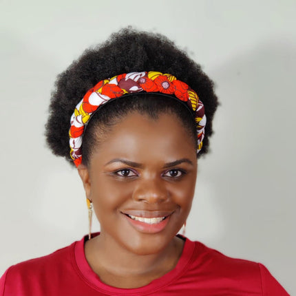 Duma MbilIi African Print Padded  Headband