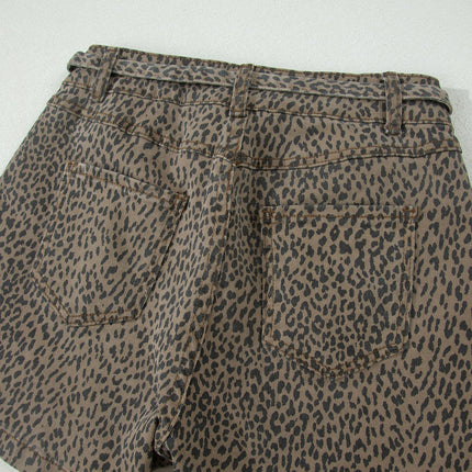 Faith Print Loose Shorts