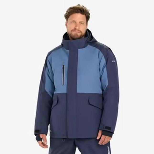 New Ski-Doo Mens XL Navy Blue Absolute 0 Jacket Radiant Core Insulated Temp Coat