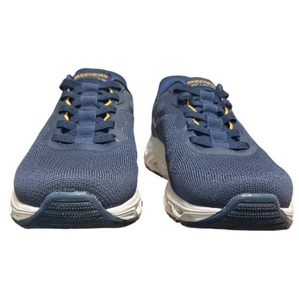 Skechers Men Size 13 Navy Blue Mesh Hands Free Swift Fit Slide On Athletic Shoes