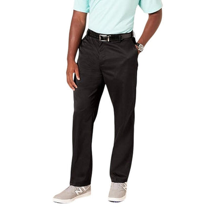 Amazon Essentials Mens 42X30 Black Classic Fit Straight Leg Stretch Golf Pants