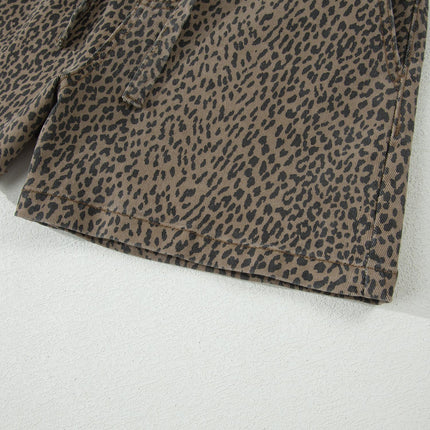 Faith Print Loose Shorts