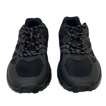 New In Box Gerry Mens Size 9.5 Black Mesh Speed Trail Lace Up Athletic Shoes