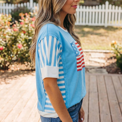 Zoe July 4th T Shirt