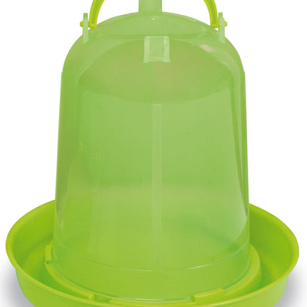 Economy Plastic Poultry Waterer – Durable Snap-Together Chicken Waterer, 1.5L / 3L / 5L