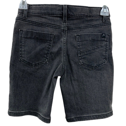 NWT New Art Class Kids XL (14) Adjustable Waist Denim Black Jean Shorts