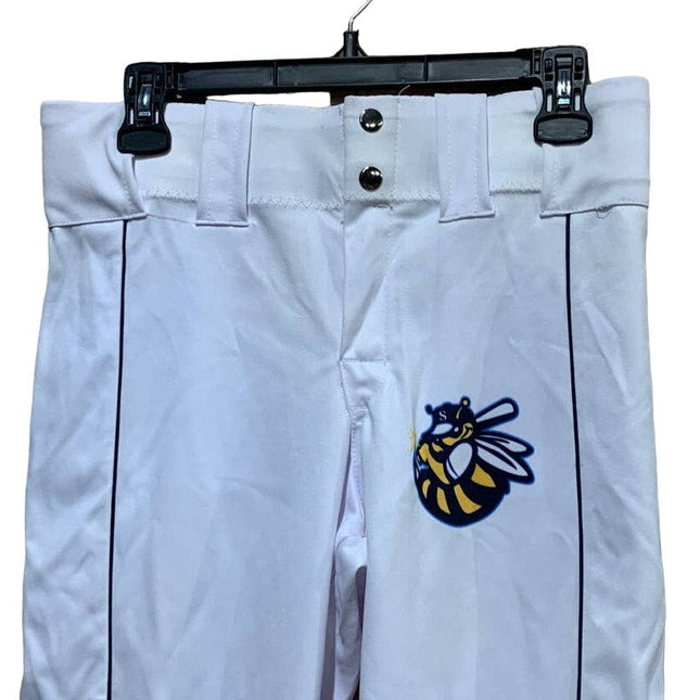 New St Louis Sting 34W Short White Polyester Mens Baseball Sports Pants