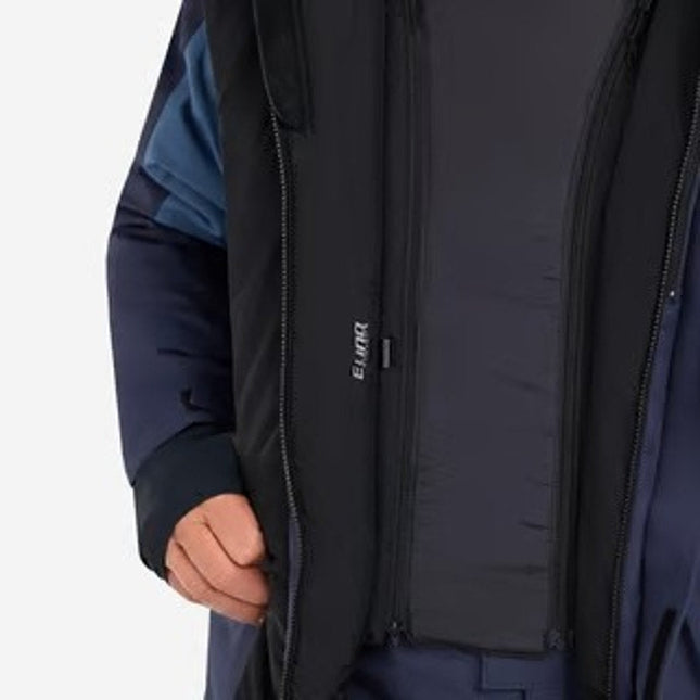 New Ski-Doo Mens XL Navy Blue Absolute 0 Jacket Radiant Core Insulated Temp Coat