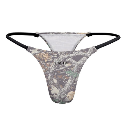 Faded Camo Yoga Thong