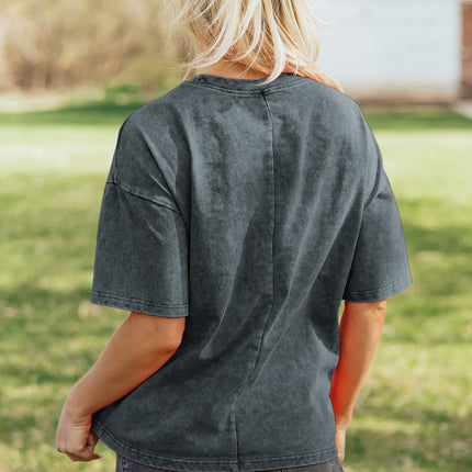 Rivka Mineral Washed Oversize Tee