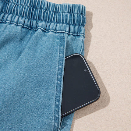 Elle Elastic Waistband Shorts