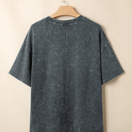 Rivka Mineral Washed Oversize Tee